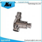 Hand-press Self-closing Toilet Big Flush Valve